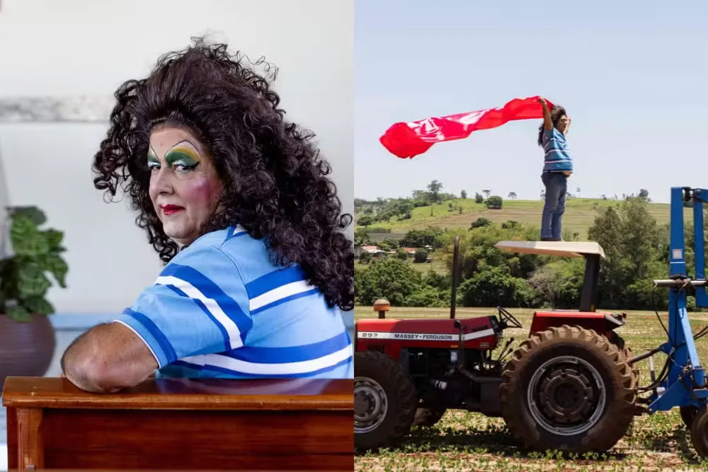 Do trator ao salto alto: agricultor vira drag queen pelas lentes do filho no Paraná