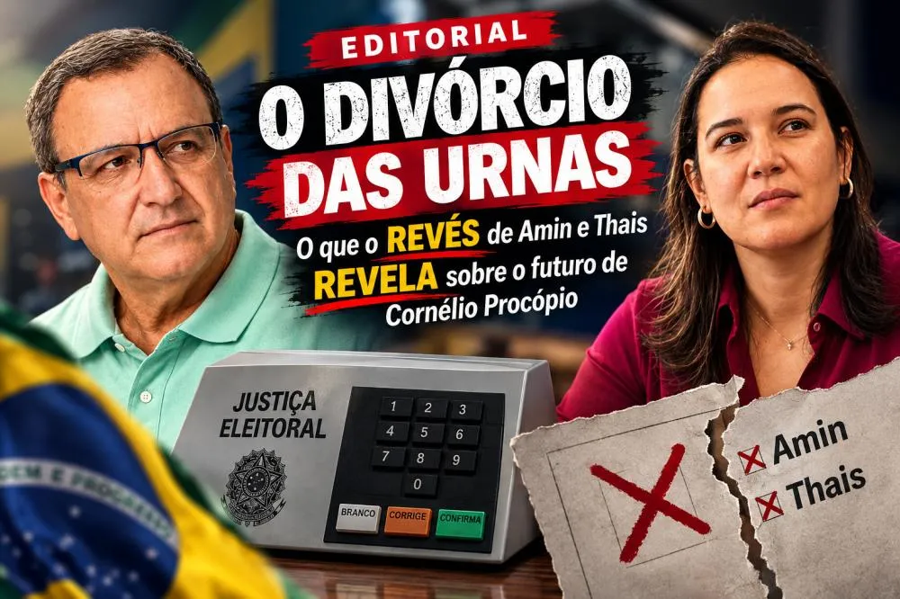  O Divórcio das Urnas: O que o revés de Amin e Thais revela sobre o futuro de Cornélio Procópio